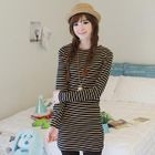 CLICK - Striped Long T-Shirt