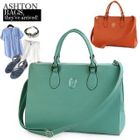 ASHTON - Faux-Leather Tote