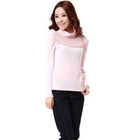 O.SA - Turtleneck Nubby-Detail Knit Top