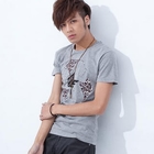 Free Shop - Short-Sleeve Print T-Shirt