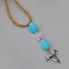MyLittleThing - Sweet Ribbon Wooden Bead Necklace MyLittleThing - Sweet Ribbon Wooden Bead Necklace