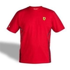 Act Gear - [Men] Ferrari Scudetto Print Tee-Shirt
