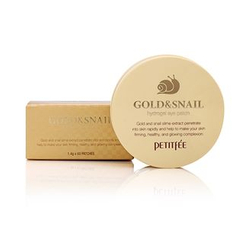 PETITFEE - Gold & Snail Hydrogel Eye Patch 60pcs PETITFEE - Gold & Snail Hydrogel Eye Patch 60pcs