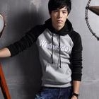 MR.PARK - 'Wednesday' Print Hooded Raglan Pullover