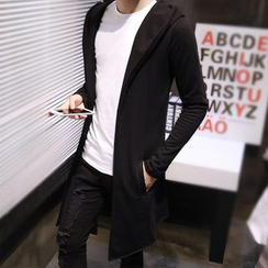 Sheck - Hooded Long Cardigan Sheck - Hooded Long Cardigan