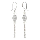 Keleo - Clear Quartz Earrings