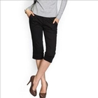 O.SA - Side-Zip Buttoned Cropped Pants