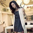 PUFFY - Set: Polka Dot Tank Dress + Cardigan