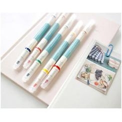 Zakka - 雙頭兩用螢光筆 (5 Pcs) Zakka - 雙頭兩用螢光筆 (5 Pcs)