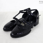 Ni-kiyo - Patent T-Strap Flats