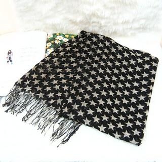 Star Print Scarf