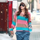 REDOPIN - Color-Block Knit Top