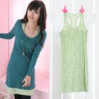 59 Seconds - Faces Mosaic Long Tank Top