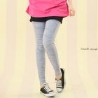 CatWorld - Elastic-Waist Shirred Skinny Pants