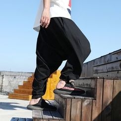 Vivissimi - Plain Harem Pants Vivissimi - Plain Harem Pants