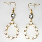 Moonbasa - Rhinestone Earrings