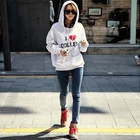 REDBALL - 'I ♥ College' Printed Hooded Pullover