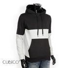 CUBICO - Two-Tone Hooded Pullover