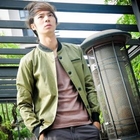 INTHING - Faux-Leather Jacket