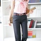 Tokyo Fashion - Faux-Leather Slim Belt