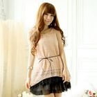 Tokyo Fashion - Layered Sleeveless Tunic with Cord