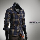 DANGOON - Long-Sleeve Plaid Shirt