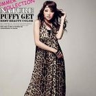 PUFFY - Drawstring Deep V-Neck Tank Dress
