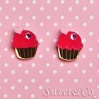 Sweet & Co. - Sweet&Co. Mini Cupcake Stud Earrings
