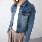 Cookie 7 - Washed Denim Jacket