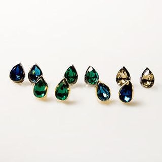 Rhinestone Stud Earrings