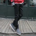 Groove9 - Slim-Fit Cotton Blend Pants