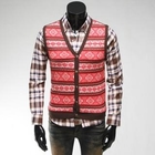 Style YOURS - Nordic-Print Knit Vest