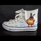 HVBAO - 'Birds In Love' High-Top Sneakers