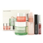 Clinique - Travel Refreshers: Superdefense Moisturizer + Moisture Surge Face Spray + All About Eyes + Mascara + Full Potential Lips