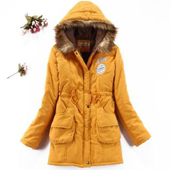 JVL - Faux- Fur-Trimmed Fleece-Lined Parka JVL - Faux- Fur-Trimmed Fleece-Lined Parka
