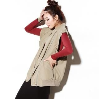 Asymmetric-Zip Vest
