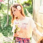 Angel Love - Short-Sleeve Printed T-Shirt