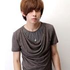 SeventyAge - Inset Striped Top Drape Front Top