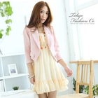 Tokyo Fashion - Sleeveless Ruffle Chiffon Dress