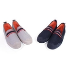 VINTAGE BROTHERS - Contrast-Band Slip-Ons