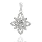 Keleo - 18K White Gold Diamond Pendant