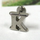 OWL Fashion - Silver 'K' Single Earring