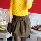 Tokyo Fashion - Bow-Accent Pleated Skirt
