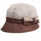 Momiton - Bow-Accent Lace Bucket Hat