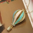 Cuteberry - Rhinestone Fire Balloon Pendant