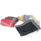 Groove9 - Fringed Two-Tone Scarf