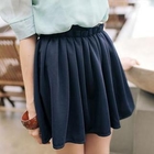 Clair Fashion - Elastic-Waist Ruffled Skirt