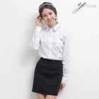 yeomong - Layered-Collar Handkerchief Blouse