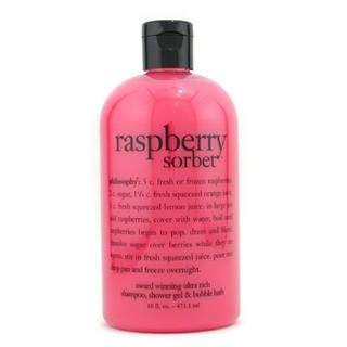 Raspberry Sorbet Shampoo, Bath and Shower Gel Raspberry Sorbet Shampoo, Bath and Shower Gel