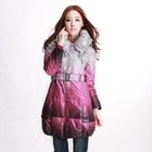 O.SA - Drawstring-Collar Gradient Padded Down Coat